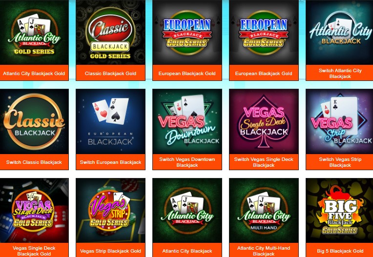 Lista de juegos de mesa del casino Lucky Nugget 