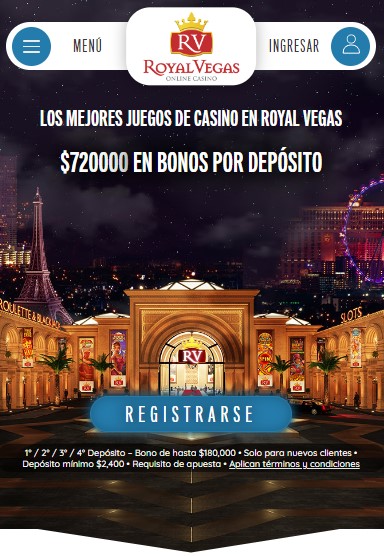 Royal Vegas casino mobile 