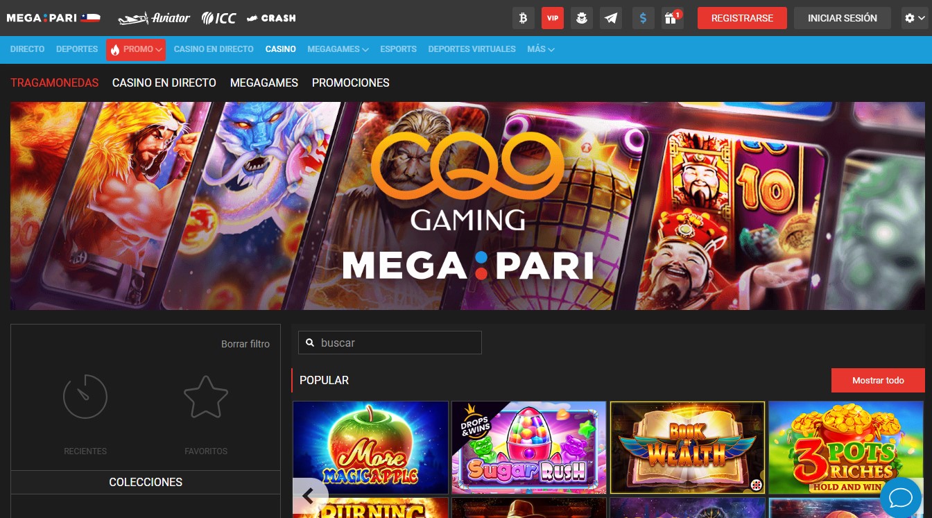 Casino Megapari en Chile